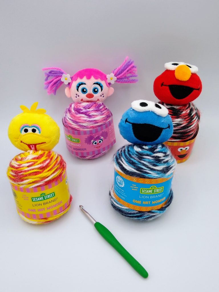  Lion Brand Yarn Sesame Street Off The Hook Magic Yarn